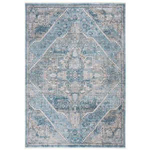 Safavieh Victoria Area Rug - 8-ft x 10-ft - Rectangular - Blue/Gray
