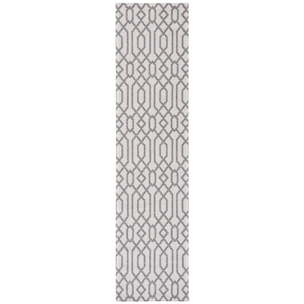 Safavieh Augustine Area Rug - 2-ft x 8-ft - Rectangular - Anthracite/Light Gray