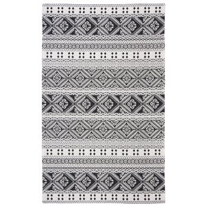 Safavieh Augustine Area Rug - 4-ft x 6-ft - Rectangular - Black/Cream