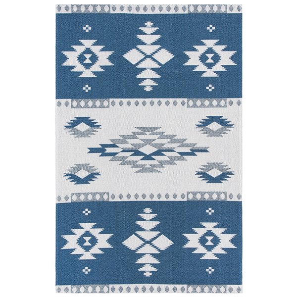 Safavieh Augustine Area Rug - 4-ft x 6-ft - Rectangular - Navy/Cream
