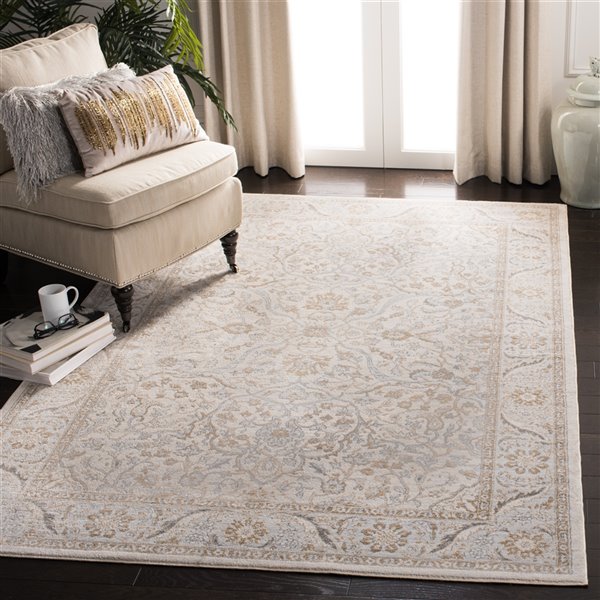 Safavieh Isabella Area Rug - 9-ft x 12-ft - Rectangular - Cream/Beige