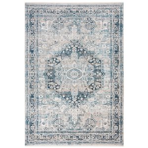 Safavieh Victoria Area Rug - 8-ft x 10-ft - Rectangular - Blue/Gray