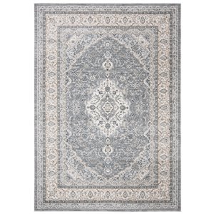 Safavieh Isabella Area Rug - 3-ft x 5-ft - Rectangular - Gray/Cream