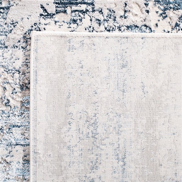 Safavieh Amalfi Area Rug - 6-ft 7-in x 6-ft 7-in - Square - Cream/Navy