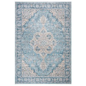 Safavieh Victoria Area Rug - 8-ft x 10-ft - Rectangular - Blue/Gray