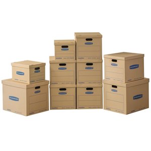 Fellowes Canada SmoothMove Classic Box Kit - 10 Pack