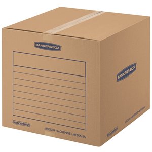 Fellowes Canada SmoothMove Medium Moving Boxes - 10 Pack