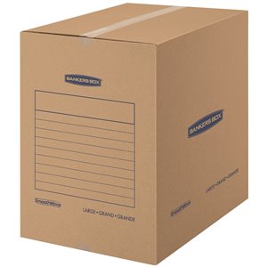 Fellowes Canada SmoothMove Medium Moving Boxes - 7 Pack