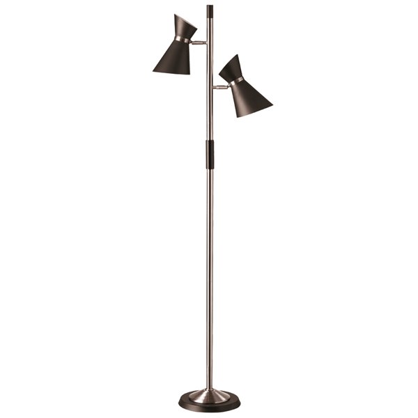 Dainolite Mid Century Modern Floor Lamp, Mid Century Modern Floor Lamp With Table