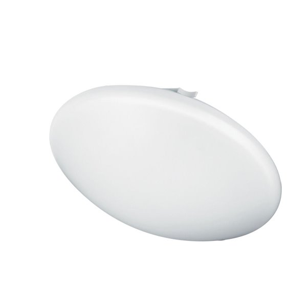 Dainolite Flush Mount Light - 1-LED Light - 16-in x 4.5-in - White