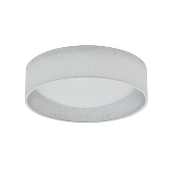 Dainolite Flush Mount Light - 1-LED Light - 11-in x 3-in - White