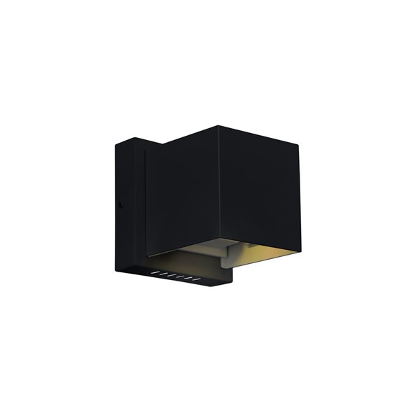 CWI Lighting Liliana LED Wall Sconce - Black finish - 4-in x 3-in x 4-in