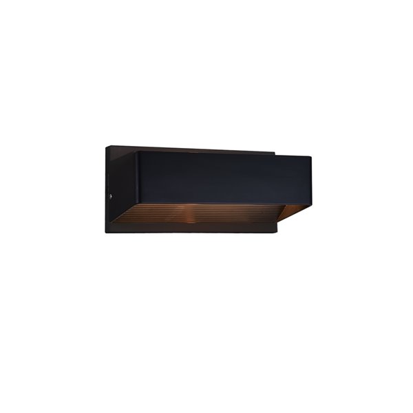 CWI Lighting Liliana LED Wall Sconce - Black finish - 4-in x 3-in x 12-in