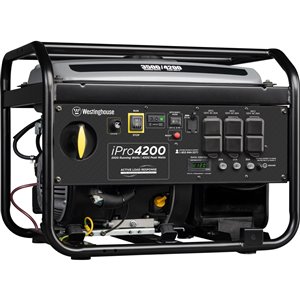Génératrice à onduleur portable iPro4200 de Westinghouse, essence