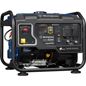 Génératrice à onduleur portable Westinghouse iGen4200, essence