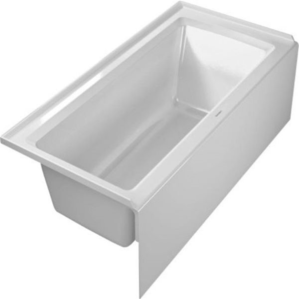 Duravit Architec Bathtub LeftHand Drain White 60in x 30in