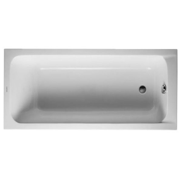 Duravit D-Code Bathtub - White - 63-in x 27 1/2-in 700096000000090 | RONA