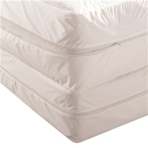 Millano Collection Bug Basics Mattress Protector - 80-in x 60-in - White