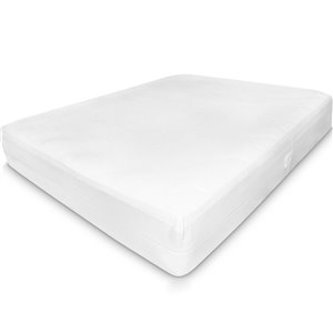 Millano Collection SilverClear Deluxe Mattress Protector - 80-in x 39-in - White