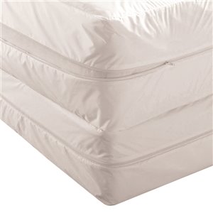 Millano Collection Bug Basics Mattress Protector - 80-in x 78-in - White