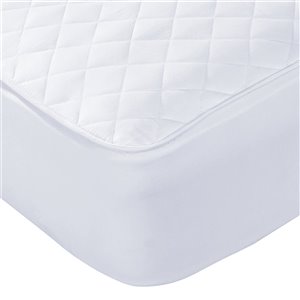 Millano Collection SilverClear Waterproof Mattress Protector - 92-in x 106-in - White