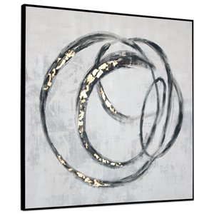 Toile murale Circulo Gild Design House, 46 po x 46 po