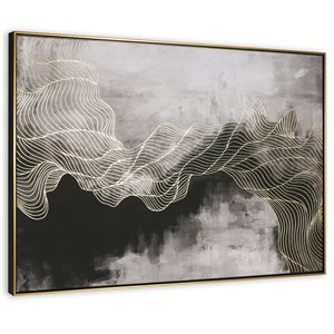 Toile murale chemin doré Gild Design House, 58 po x 49 po