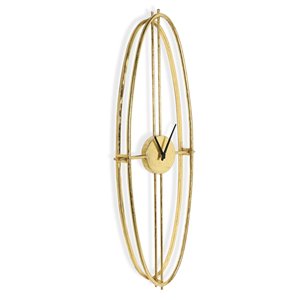 Gild Design House Kacey Wall Clock - Gold - 36-in x 12-in