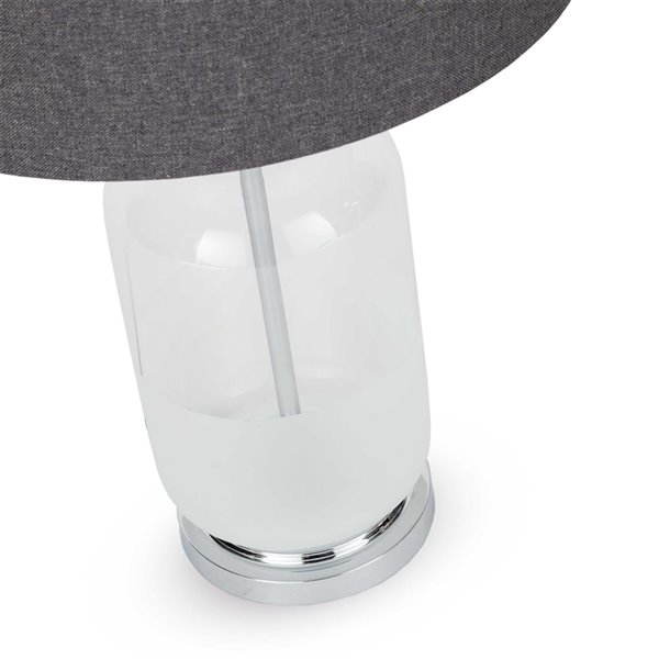 Gild Design House Elliott Table Lamp - Dark Grey - 27-in