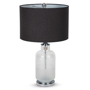 Lampe de table Gild Design House, gris foncé, 27 po
