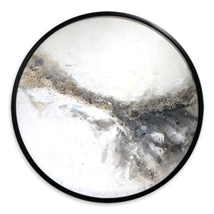 Toile murale Sphère de marbre Gild Design House, 62 po x 28 po