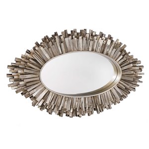 Gild Design House Quinlynn Mirror - Antique Silver - 30-in x 50-in