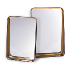Gild Design House Orion Mirror - 25-in x 17-in - Set of 2