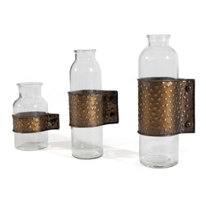 Vases décoratifs Garrett Gild Design House, ens. de 3