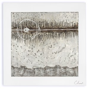 Toile murale Oscillation Gild Design House, 35 po x 44 po