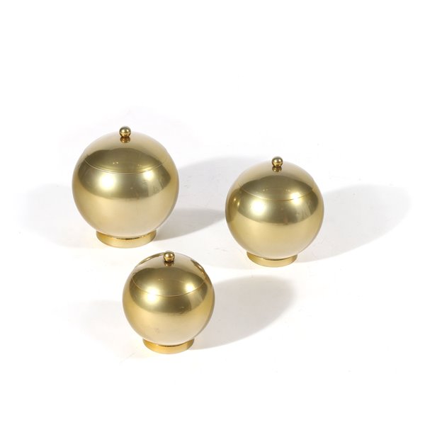 Gild Design House Eseld Decorative Urn - Gold - Set of 3