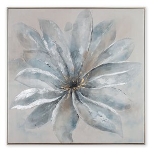Toile murale Fleur radieuse Gild Design House, 50 po x 50 po