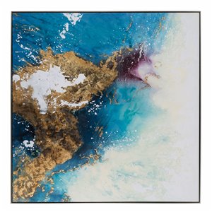 Toile murale Anseo Gild Design House, 56 po x 56 po