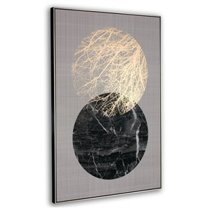 Toile murale Lunaire Gild Design House, 48 po x 32 po