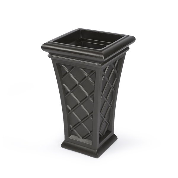 Mayne Georgian  Planter - 28-in - Espresso