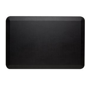 Tapis de catégorie professionnelle CumulusPro, noir, 20 po x 40 po x 3/4 po