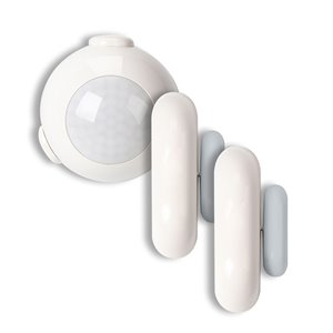 Ensemble BAZZ capteur de mouvements et de portes pour maison intelligente Wi-Fi