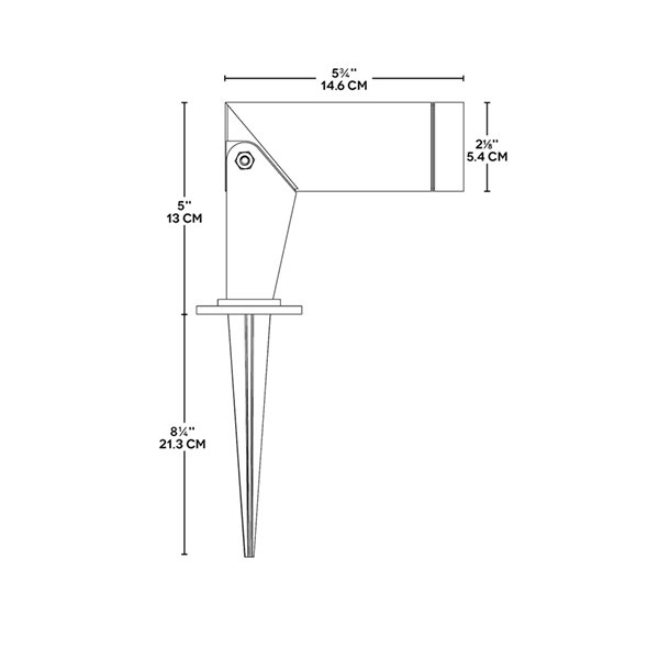 BAZZ Luvia Landscape Lighting Spotlight Kit - Set of 6