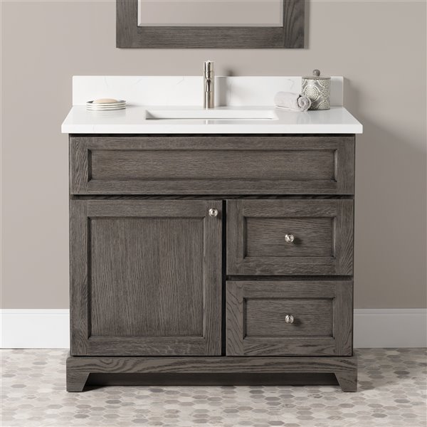 St Lawrence Cabinets Richmond 36 In, Bathroom Vanity Canada 36