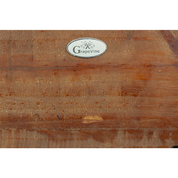 Grapevine Brown Urban Garden Recycled Wood Deck Planter - Brown - 2 Pack