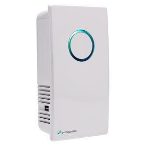 Désodorisant et assainisseur d'air enfichable GermGuardian Elite UV-C, blanc