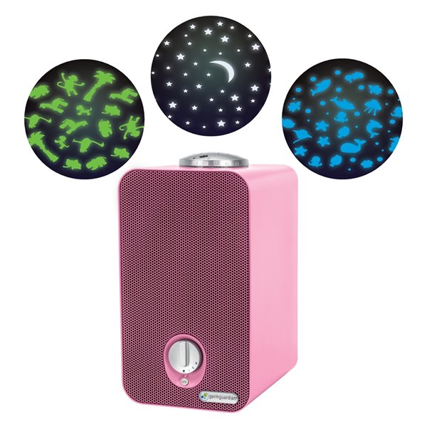 GermGuardian AC4150PCA Night-Night 4-in-1 Air Purifier - Pink