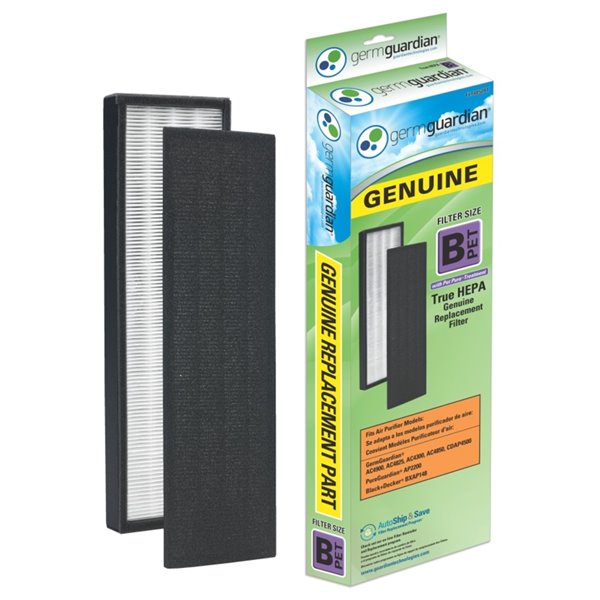 GermGuardian FLT4850PT Pet Pure Treatment True Hepa Replacement Filter