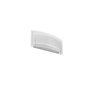 Dainolite Signature Vanity Light - 1-Light - 16-in - Satin Chrome
