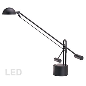 Dainolite Signature Desk Lamp - LED Light -  28-in - Black